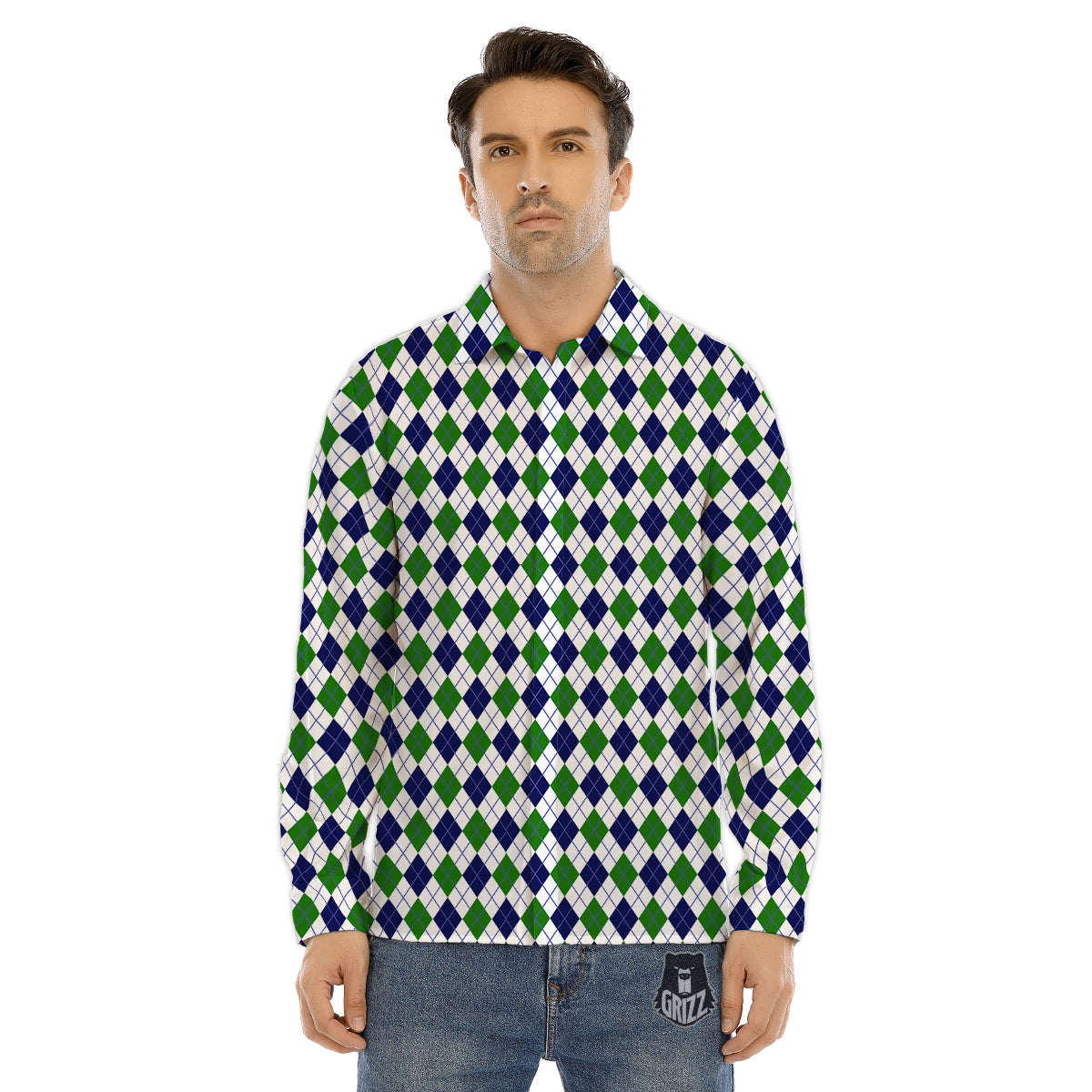 Halloween Witch Purple Print Pattern Men's Dress Shirts-grizzshop