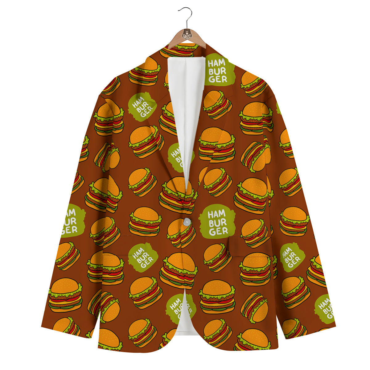 Hamburger Men's Blazer-grizzshop