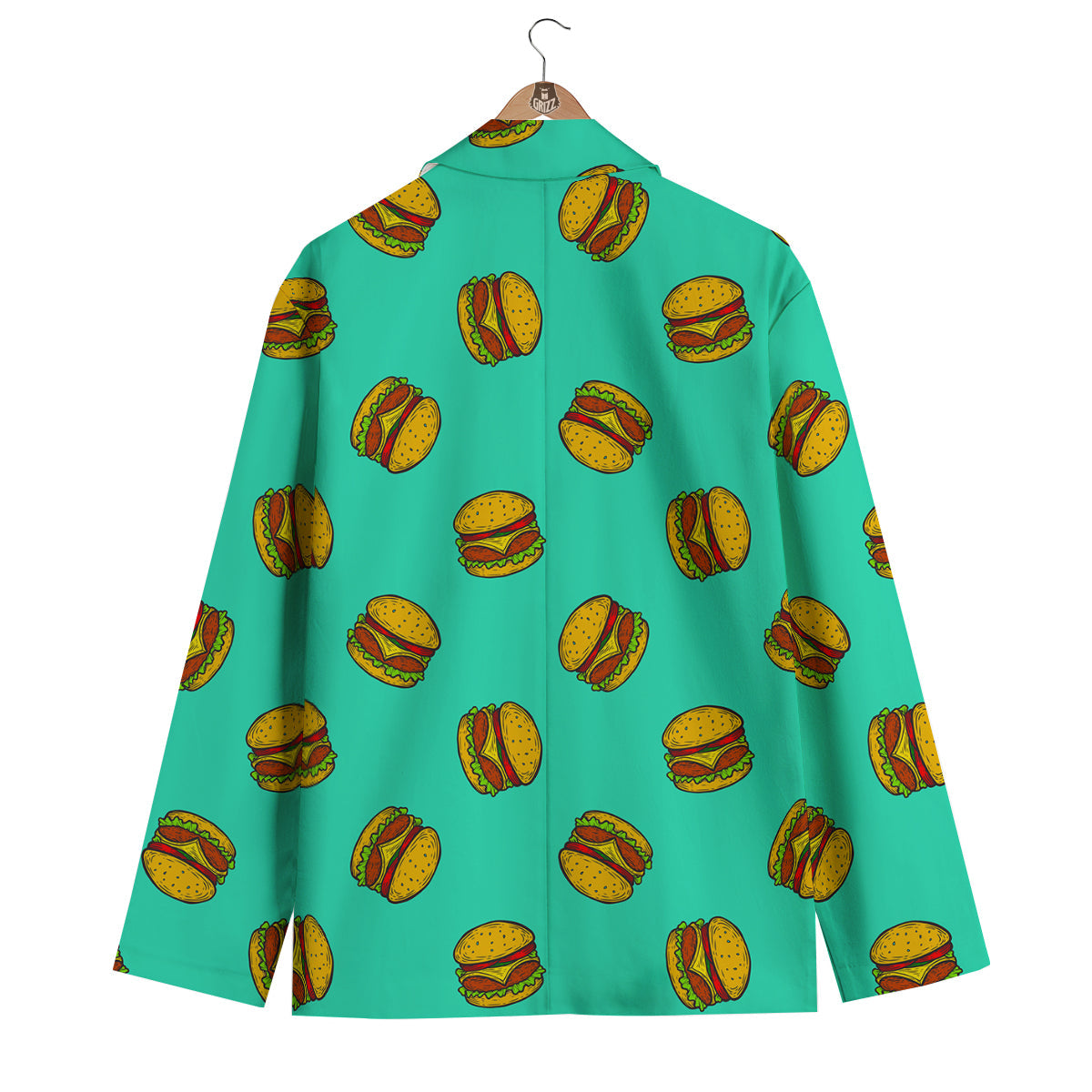 Hamburger Pastel Men's Blazer-grizzshop
