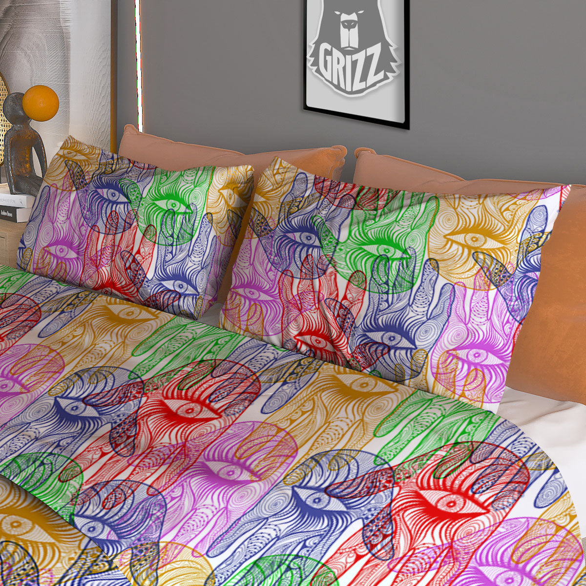 Giraffe Funny Print Duvet Cover Bedding Set