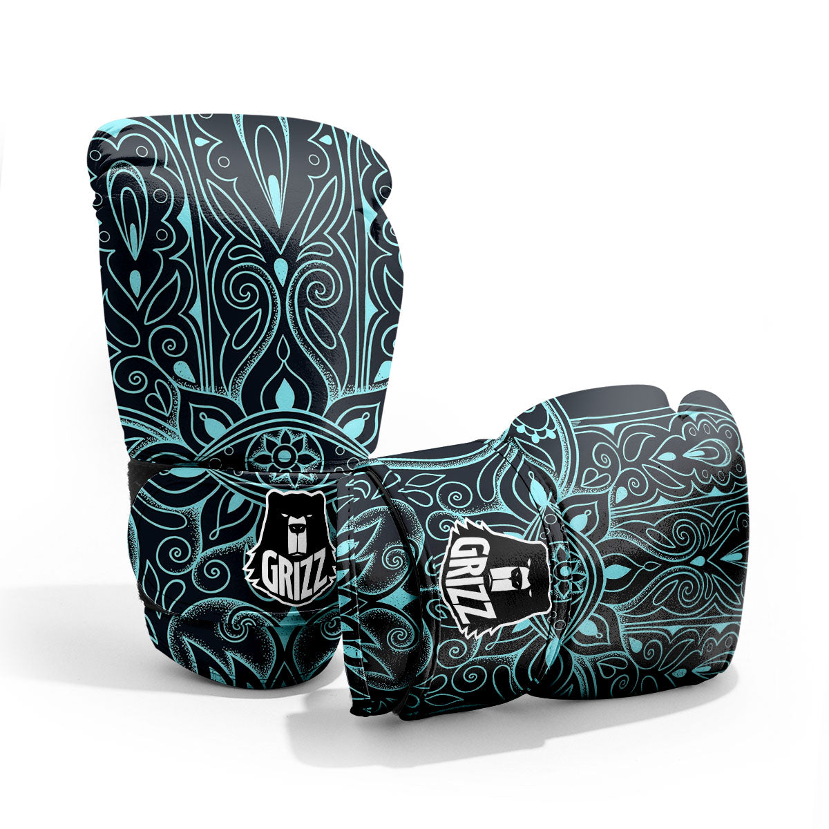 Hamsa Hand Fatima Spirital Print Pro Boxing Glove