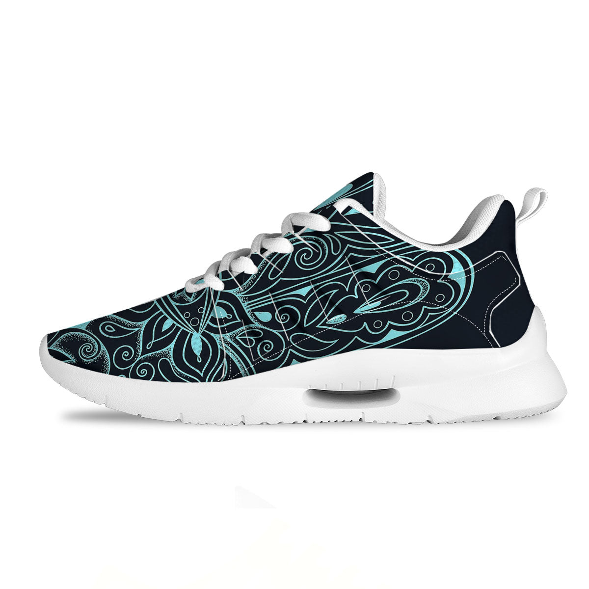 Hamsa Hand Fatima Spirital Print Tennis Shoes-grizzshop