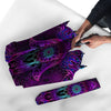 Hamsa Hand Purple Print Umbrella-grizzshop