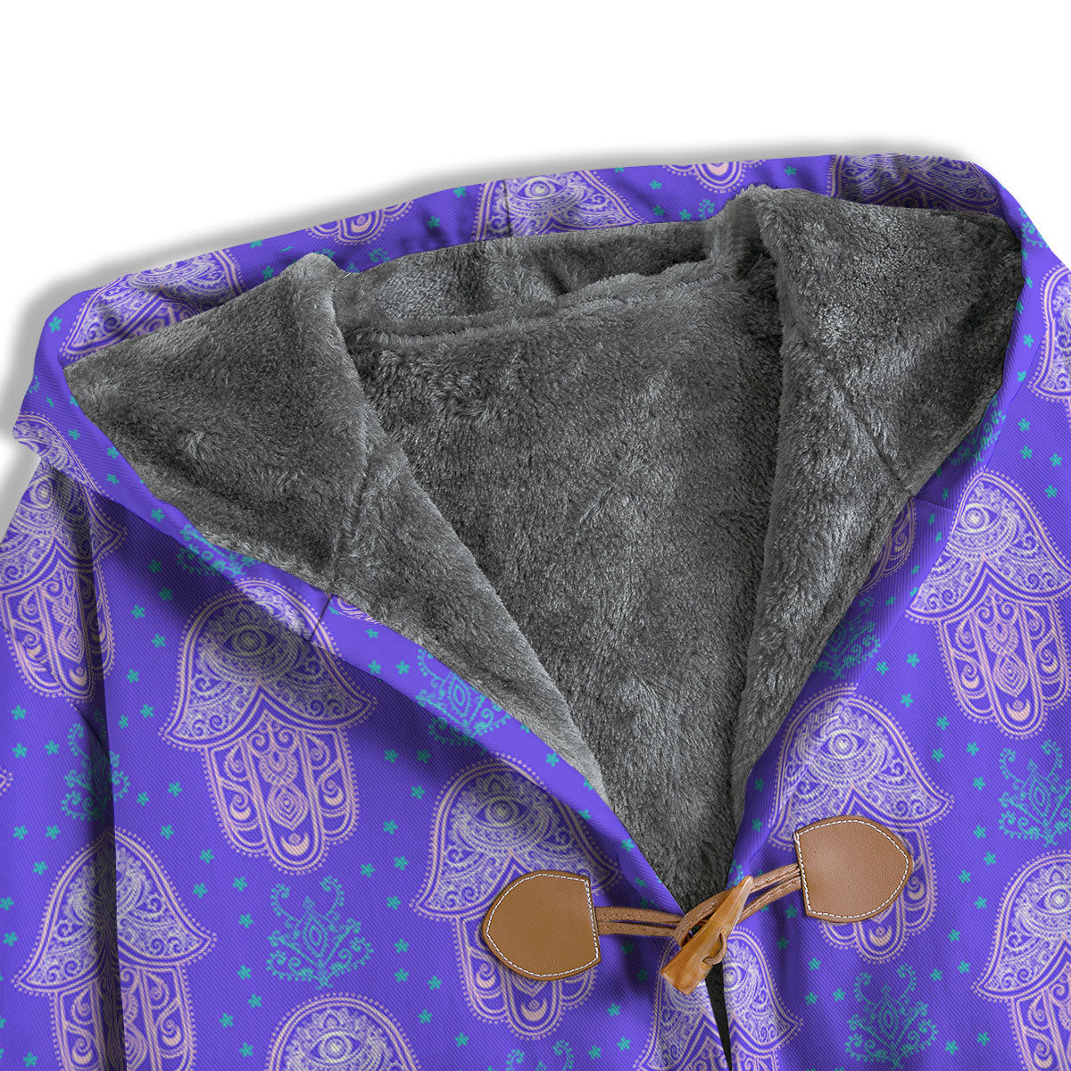 Hamsa Indian Print Pattern Men's Windbreaker Jacket-grizzshop
