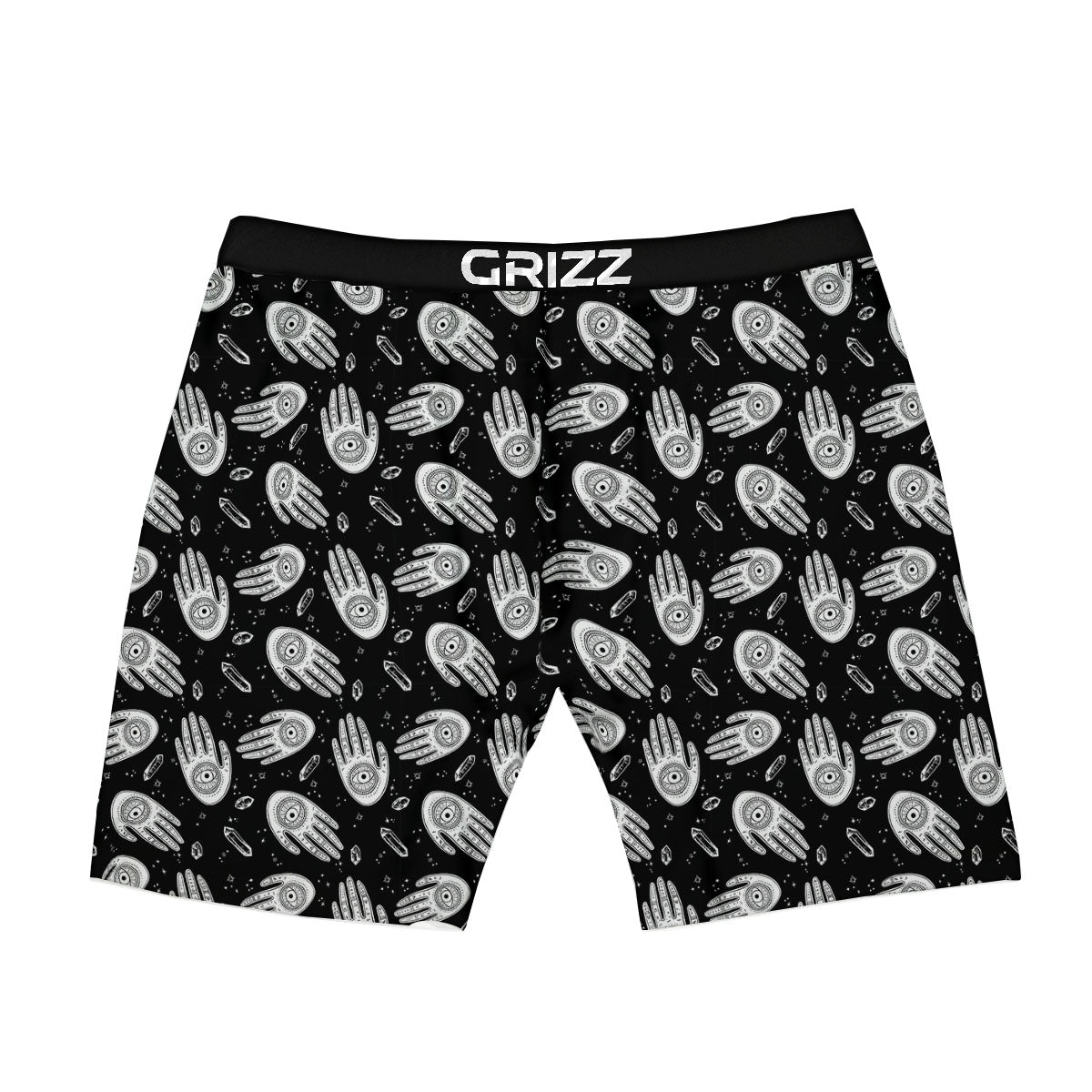 Hamsa Symbol Print Pattern Boxer Briefs-grizzshop