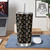 Hand Shaped Autism Day Print Pattern Tumbler-grizzshop