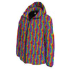 Hand Sign Gay Pride Print Pattern Down Jacket-grizzshop