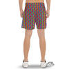 Hand Sign Gay Pride Print Pattern Men's Gym Shorts-grizzshop