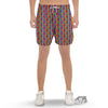 Hand Sign Gay Pride Print Pattern Men's Gym Shorts-grizzshop