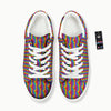 Hand Sign Gay Pride Print Pattern Platform Shoes-grizzshop