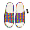 Hand Sign Gay Pride Print Pattern Sandals-grizzshop