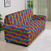 Hand Sign Gay Pride Print Pattern Sofa Cover-grizzshop