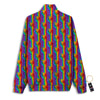 Hand Sign Gay Pride Print Pattern Track Jacket-grizzshop