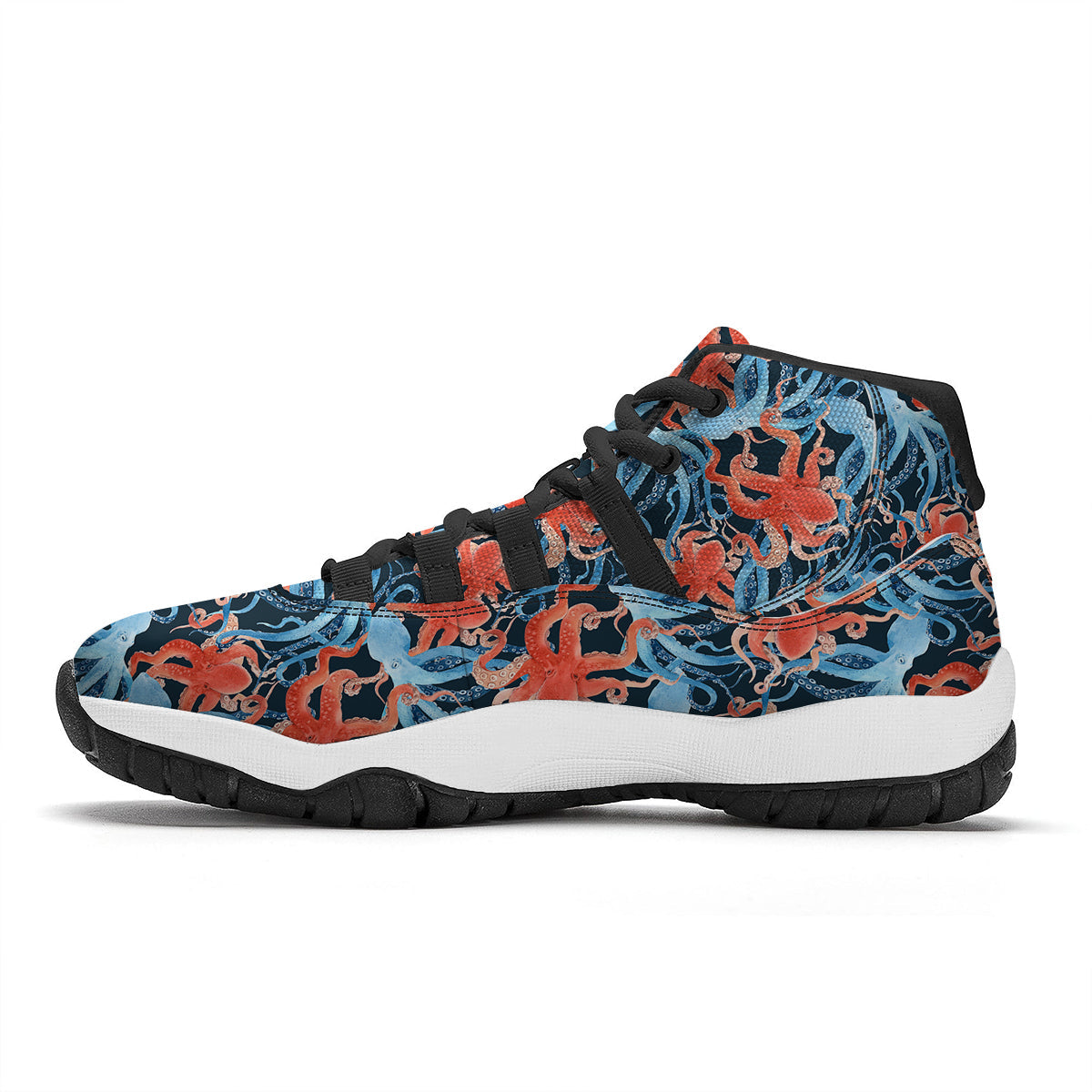 Happy And Sad Theatrical Masks Print Pattern Black Bball Shoes-grizzshop