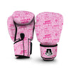 Happy Birthday Pattern Print Boxing Gloves-grizzshop