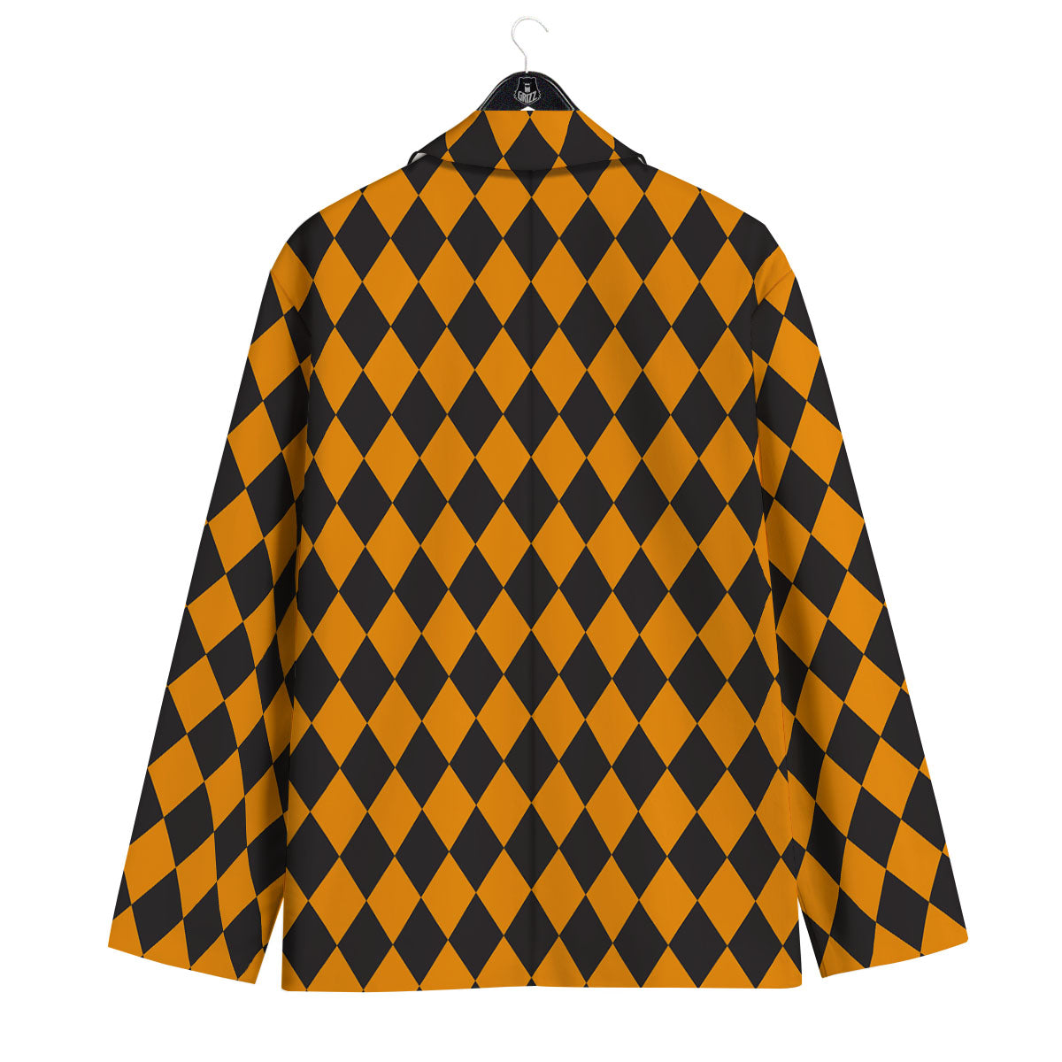 Harlequin Halloween Print Pattern Men's Sport Coat-grizzshop
