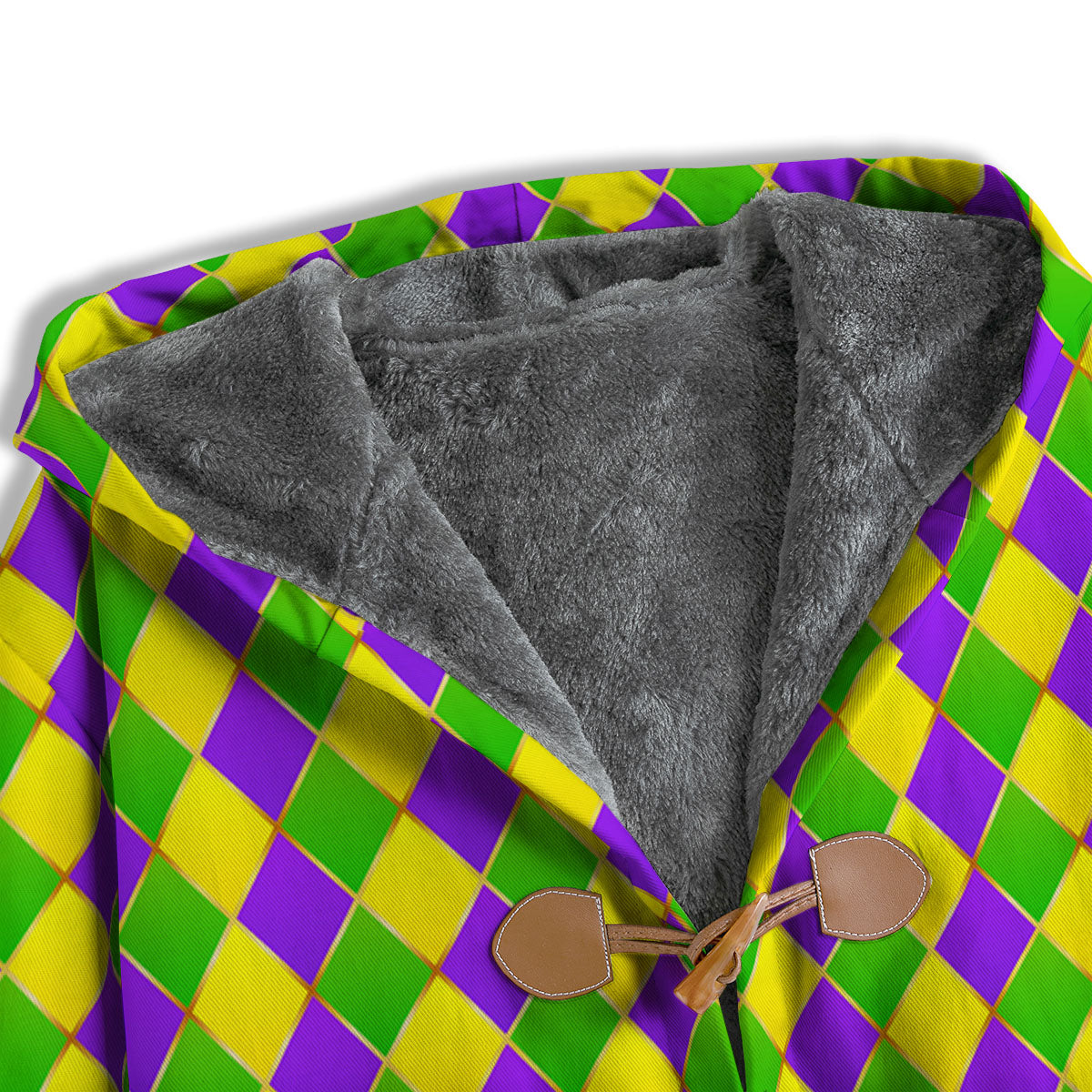 Harlequin Mardi Gras Print Pattern Men's Windbreaker Jacket-grizzshop
