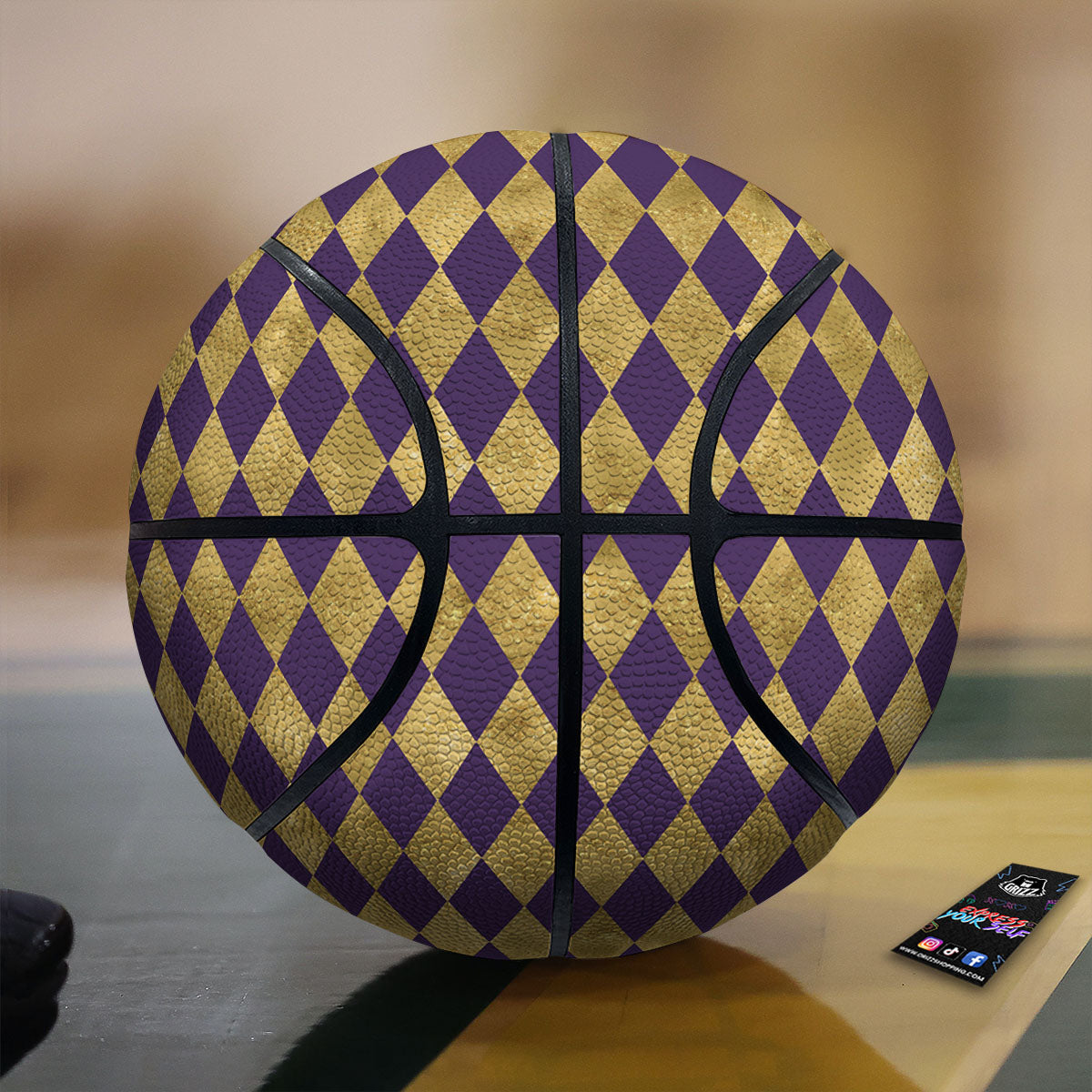 Gummy Yummy Print Pattern Basketball