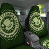 Hat And St. Patrick's Day Clover Print Car Seat Covers-grizzshop