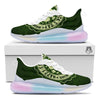 Hat And St. Patrick's Day Clover Print Running Sneakers-grizzshop