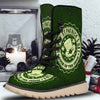 Hat And St. Patrick's Day Clover Print Snow Boots-grizzshop