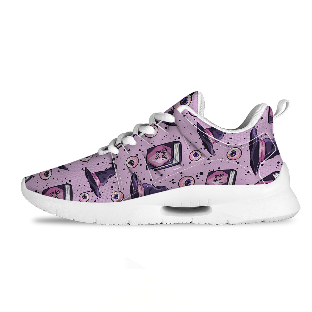 Hat Wizard Print Pattern Tennis Shoes-grizzshop