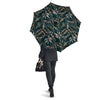 Hawaii Leaf Green Tropical Print Pattern Umbrella-grizzshop