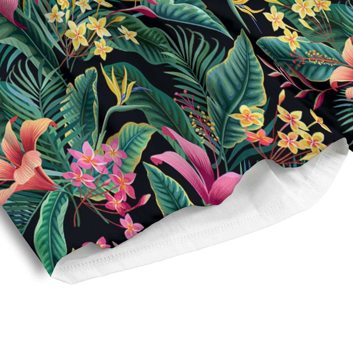 Hawaii Plants Tropical Print Pattern Men's Athletic Shorts-grizzshop