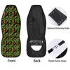 Hawaiian Banana Leaf Print Pattern Car Seat Covers-grizzshop