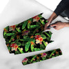 Hawaiian Flower And Tropical Leaf Print Pattern Umbrella-grizzshop