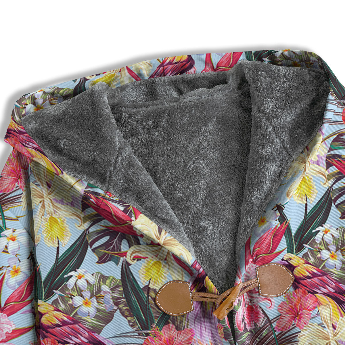 Hawaiian Pink Hibiscus Print Pattern Men's Windbreaker Jacket-grizzshop