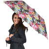 Hawaiian Pink Hibiscus Print Pattern Umbrella-grizzshop