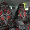 Head Of a Horned Goat Print Car Seat Covers-grizzshop