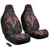 Head Of a Horned Goat Print Car Seat Covers-grizzshop