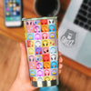 Headphones Pastel Print Pattern Tumbler-grizzshop