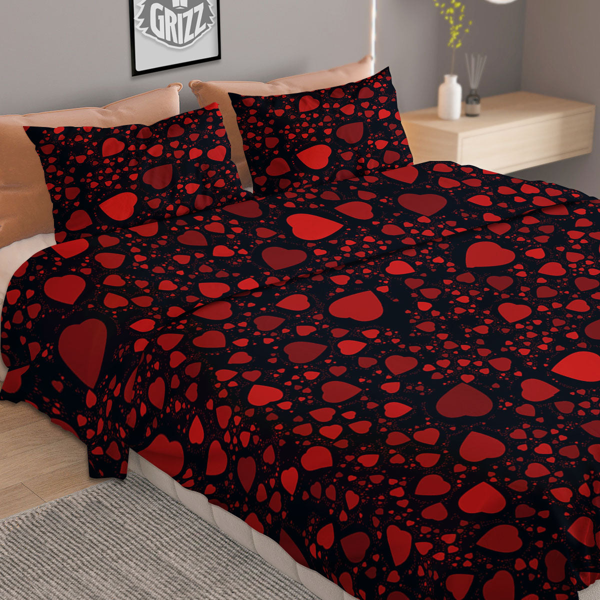Hawaii Plants Tropical Print Pattern Duvet Cover Bedding Set