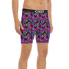 Heart Graffiti Print Pattern Boxer Briefs-grizzshop