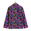 Heart Graffiti Print Pattern Men's Blazer-grizzshop