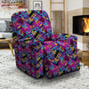 Heart Graffiti Print Pattern Recliner Slipcover-grizzshop