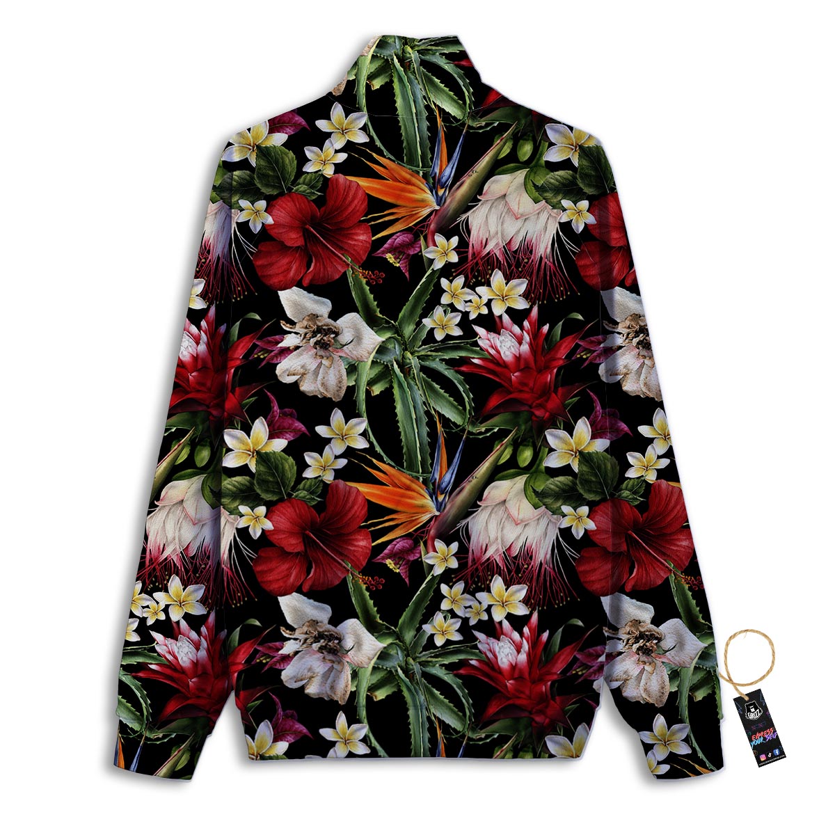 Heart Pink Lollipop Print Pattern Track Jacket-grizzshop