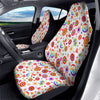 Heart Psychedelic Peace Sign Print Pattern Car Seat Covers-grizzshop