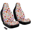 Heart Psychedelic Peace Sign Print Pattern Car Seat Covers-grizzshop