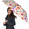 Heart Psychedelic Peace Sign Print Pattern Umbrella-grizzshop