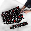 Heart White And Red Print Pattern Umbrella-grizzshop