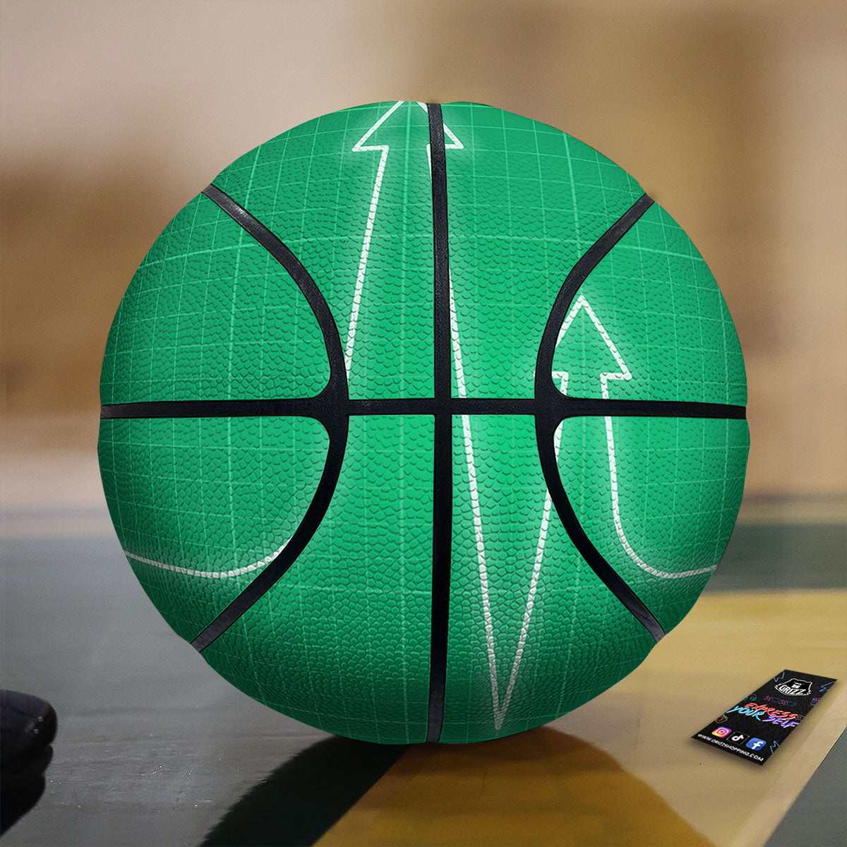 Joker Lion Print Basketball