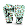 Helicopter On Green Sky Print Pattern Boxing Gloves-grizzshop