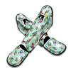 Helicopter On Green Sky Print Pattern Muay Thai Shin Guards-grizzshop