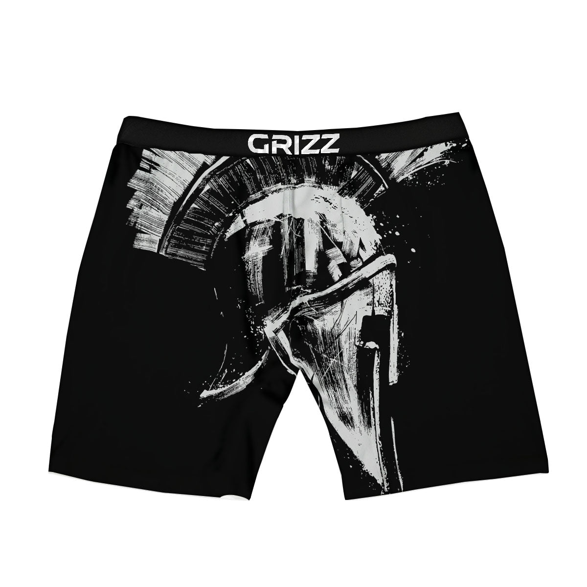 Helmet Ancient Spartan Print Boxer Briefs-grizzshop