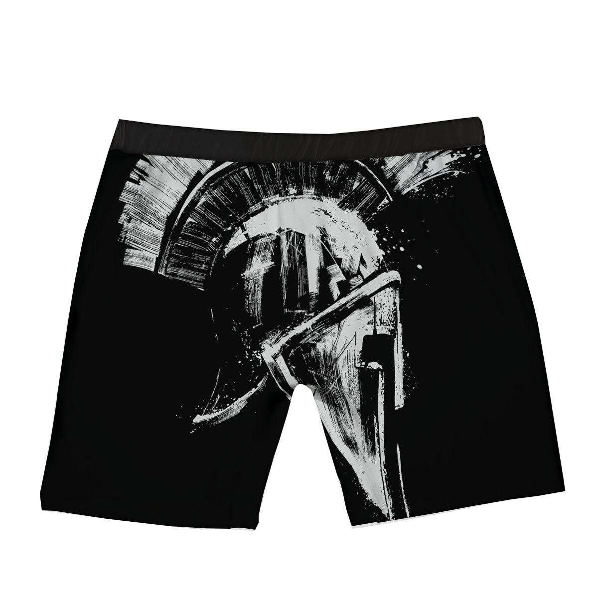 Helmet Ancient Spartan Print Boxer Briefs-grizzshop