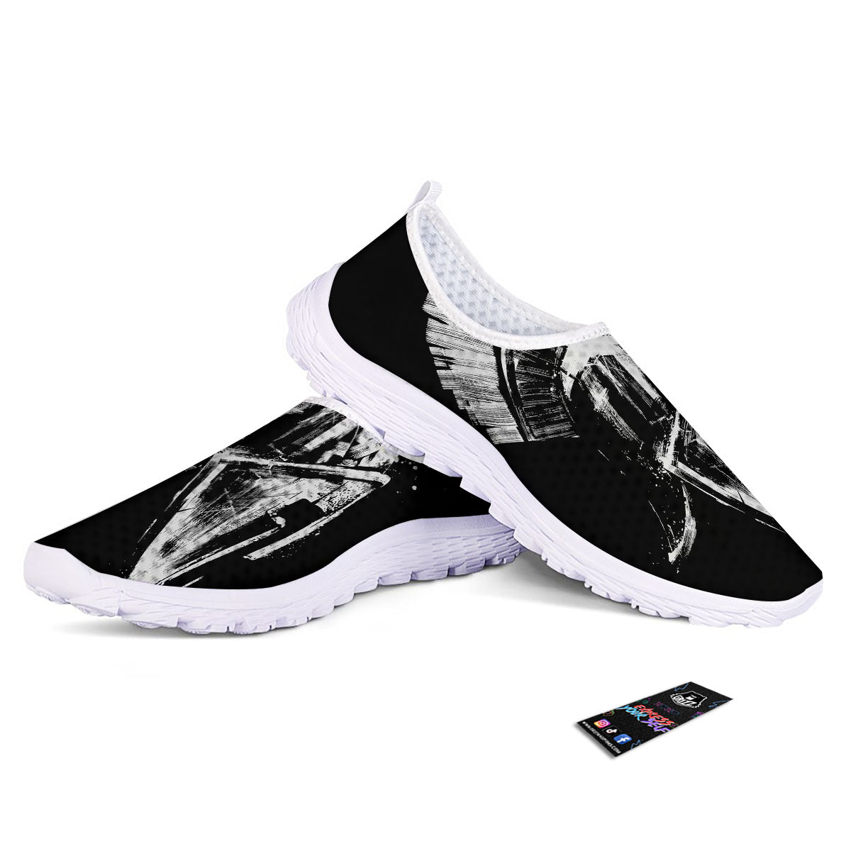 Helmet Ancient Spartan Print Nurse Shoes-grizzshop